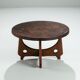 Angel Pazmino round coffee table Muebles de Estilo Ecuador 1960