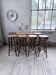 Set of 8 Baumann bistro bar stools.