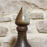 Large enamelled ceramic bottle by Michel Woop in Grimaud