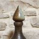 Large enamelled ceramic bottle by Michel Woop in Grimaud