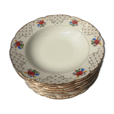 Set 12 assiettes creuses Villeroy & Boch 1950