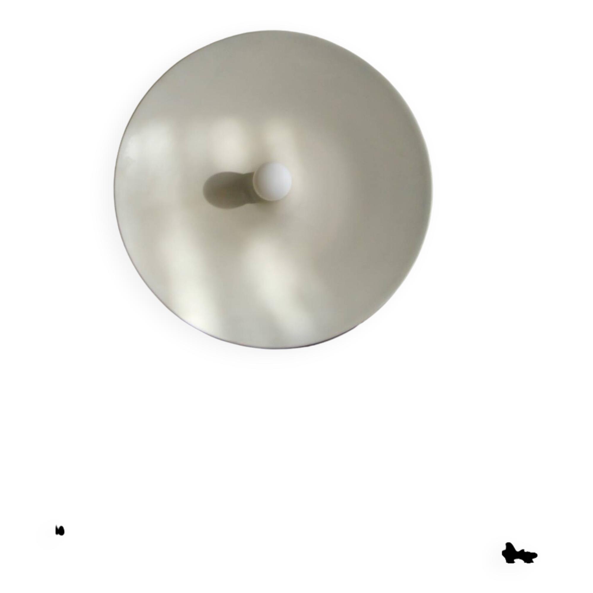 Aluminum wall light, Teka 7717-19 model, designed by Charlotte Perriand.