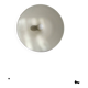 Aluminum wall light, Teka 7717-19 model, designed by Charlotte Perriand.