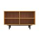 Oak bookcase, Scandinavian design