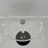 Table basse en acrylique moderne du milieu du siècle, années 1970