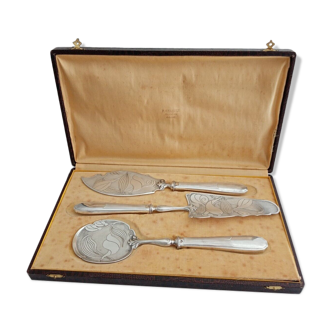 Cutlery with minerva silver handle