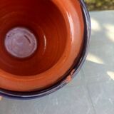 Small outdoor vase with handles