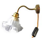 Tulip frosted glass wall lamp