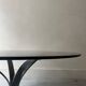 Table basse en métal chromé et verre fumé, 1970