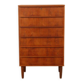 Vintage Danish chest of drawers | Teak | 6 drawers | 105 cm