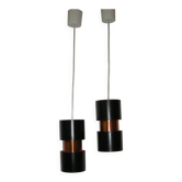 Pair of pendant lamps - Vesuv - Jo Hammerborg - Fog and Morup from the 60s - 70s
