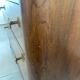 Art Deco walnut chest of drawers with 5 drawers