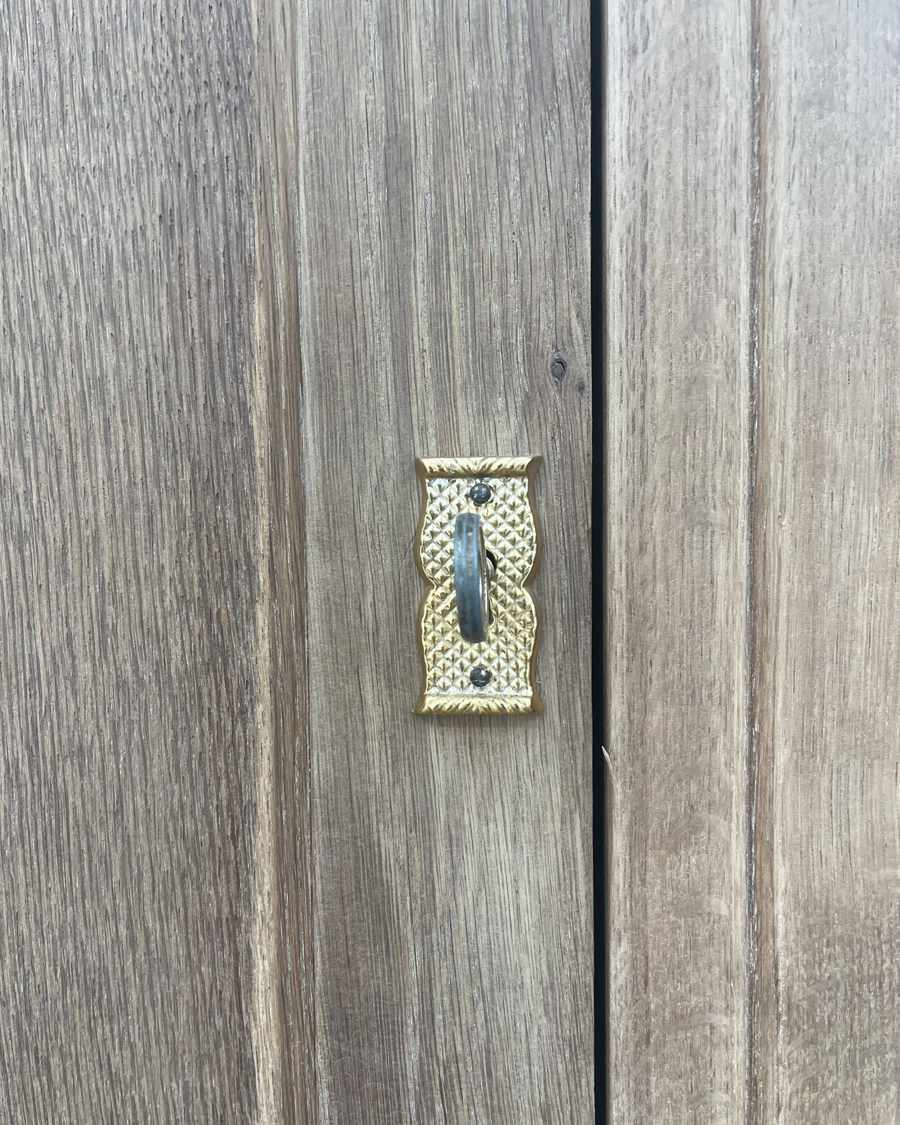 Wardrobe with two doors and mirror (renovated)