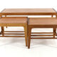 Table basse Remploy + tables d'appoint