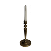Large golden boudoir in brass, classic shape H17 D13.5