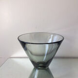 Asymmetrical Holmegaard bowl by Per Lutken