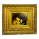 Descamps-Sabouret, still life with fruits, oil on canvas signed
