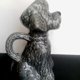 Zoomorphic pitcher slurry poodle