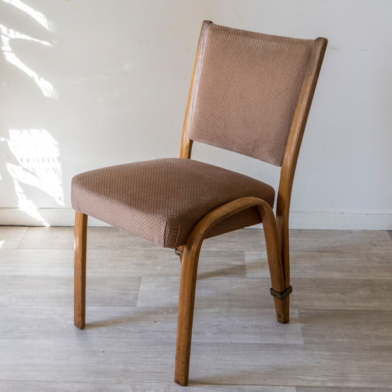 6 Bow Wood chairs by Steiner