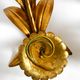 Pair of 1960s Italian gold-plated Florentine wall lamps