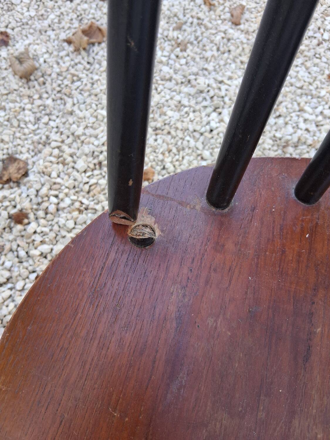 4 Fanett type chairs designed by Ilmari Tapiovara