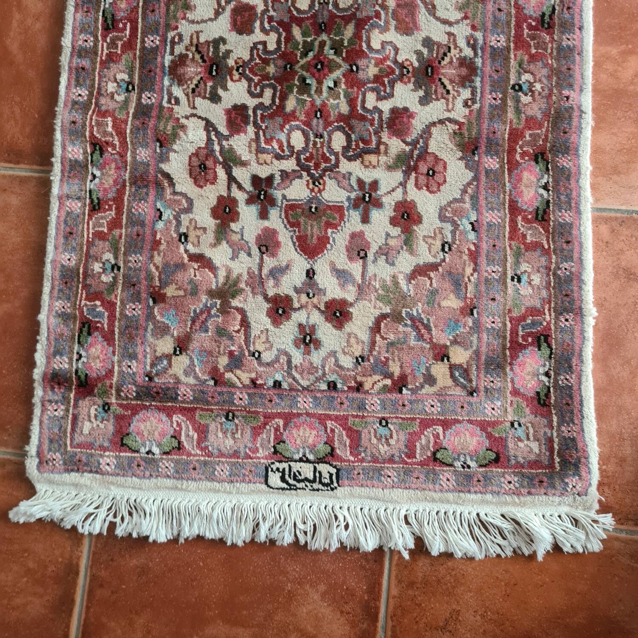 Iranian carpet & Bukhara palace handmade wool/silk