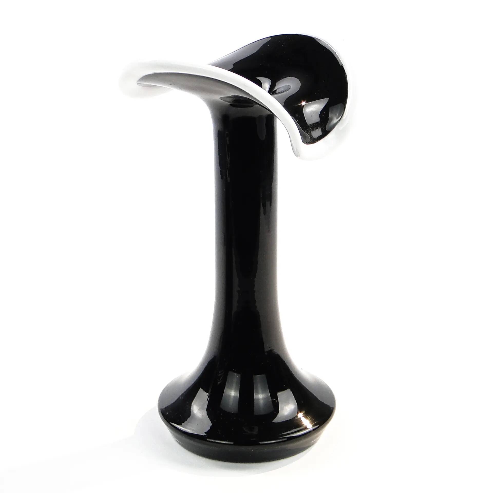 Modernist vase, glass, Poland, 1970s