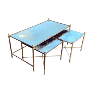 Ensemble table basse design 1970'