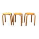 Set of 3 stools