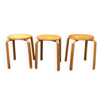 Lot de 3 tabourets