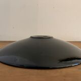 Empty Djinn enamelled black ceramic pockets, helicopter aviation theme