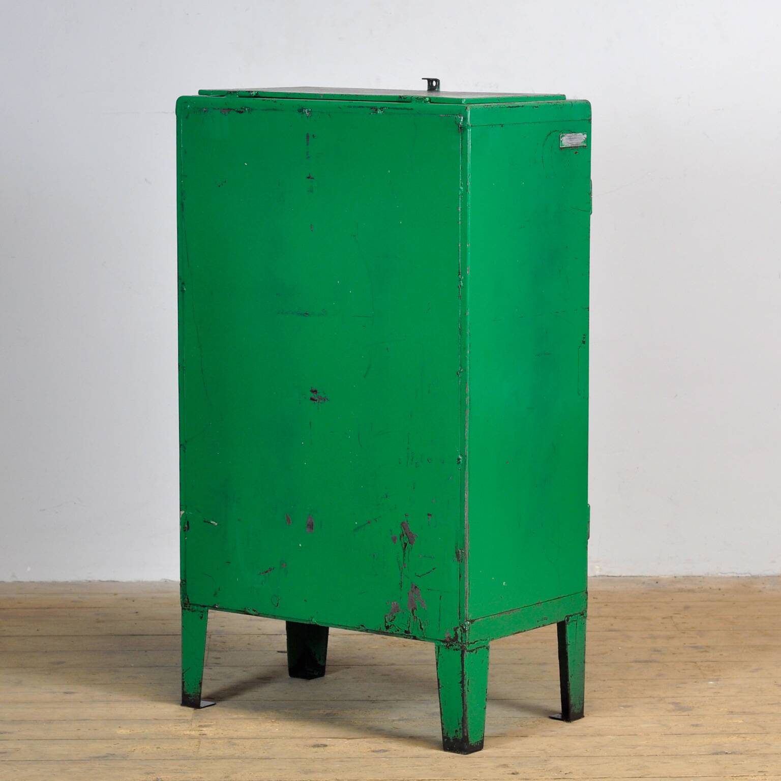 Industrial wrought iron cabinet, 1960s