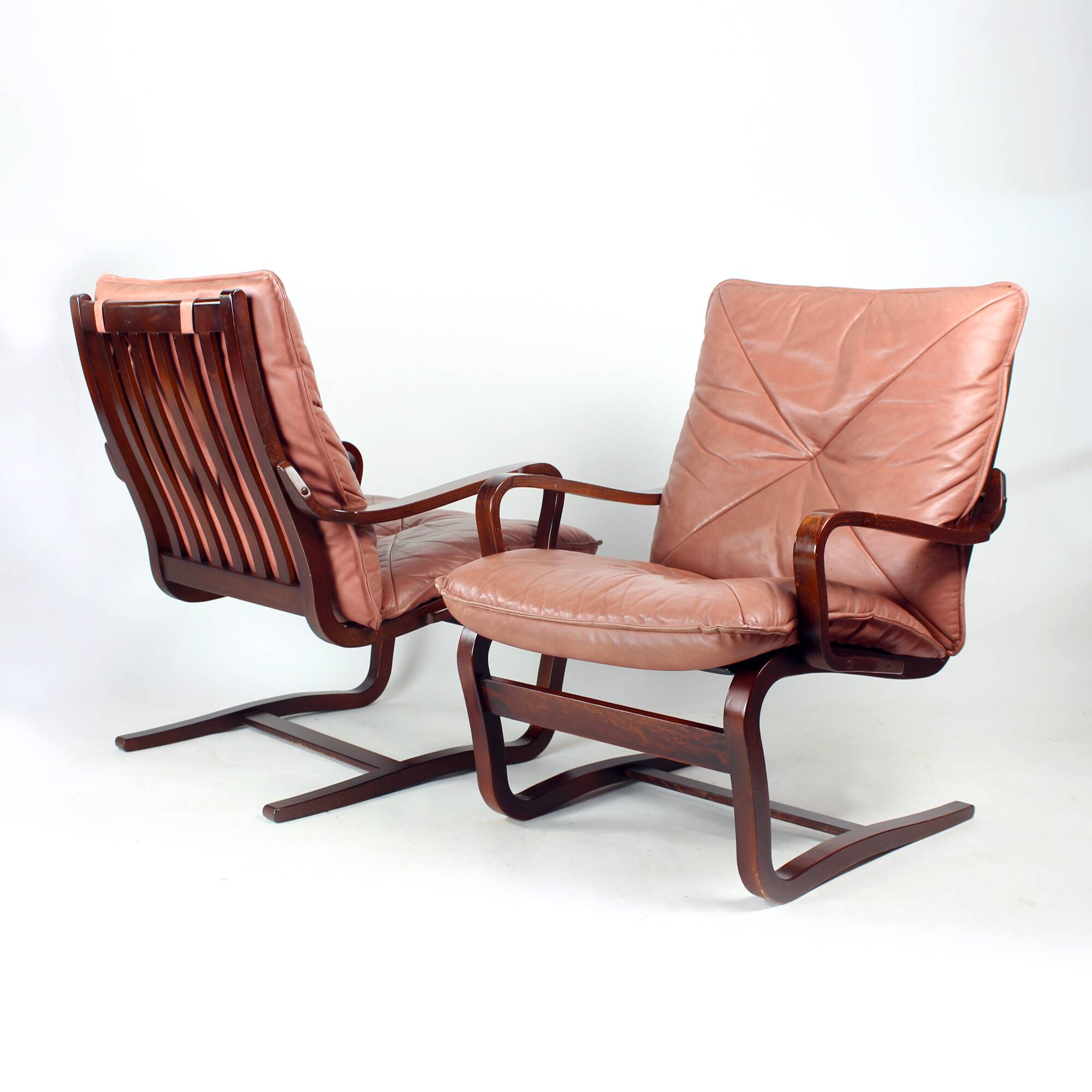 Fauteuil élégant de style danois moderne, par J.M. Birking & Co., Copenhague