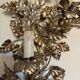Florentine foliage applique from the 1960s.