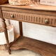 Restored vintage entry console