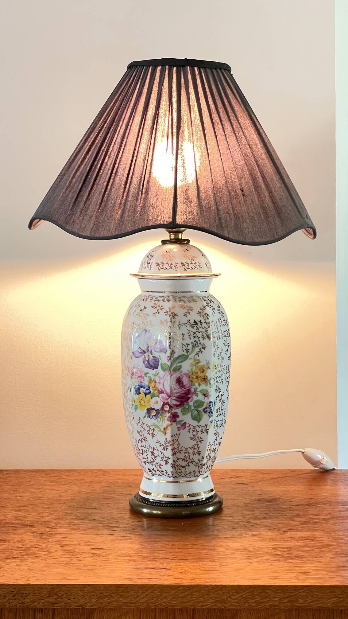LAMP Porcelain from LIMOGES France