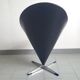 Fauteuil vintage Cone chair de Verner Panton
