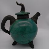 Théière "Citrouille " raku