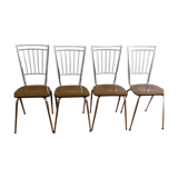 Lot of 4 formica chairs