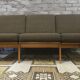 Canapé scandinave 3 places année 1960