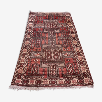 Handmade Moroccan wool carpet - 2m10x1m12