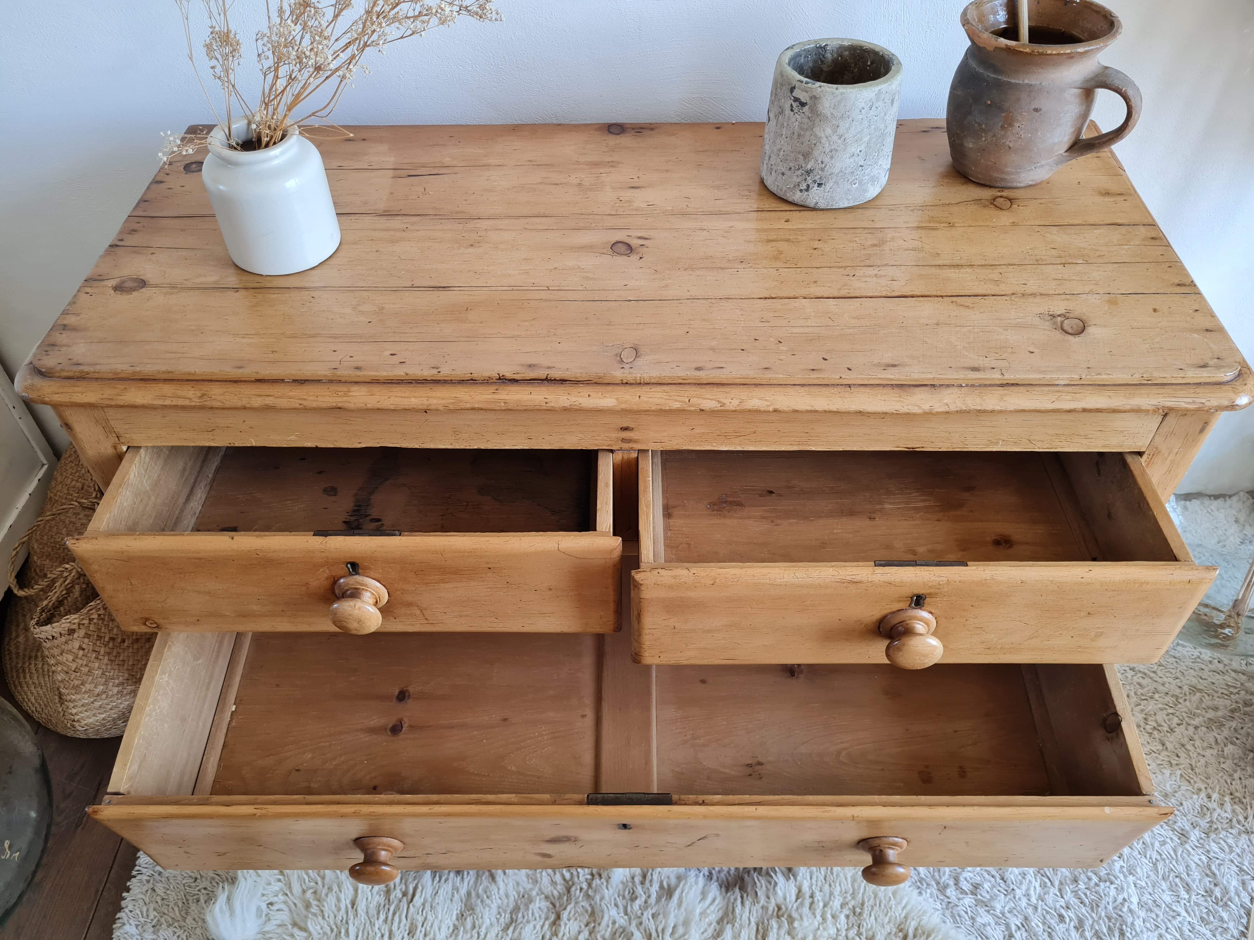 Old English style dresser