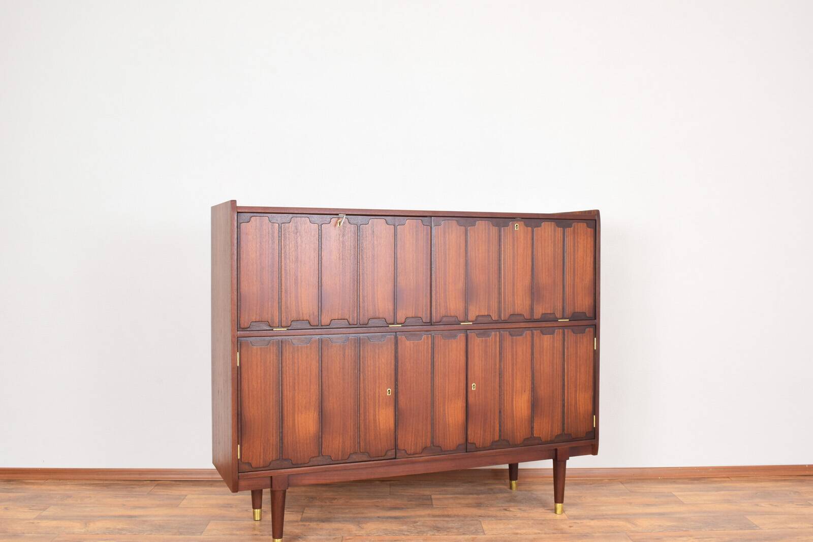 Mid-Century Norwegian Teak Highboard, 1960s.