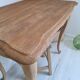 Occasional table, antique desk in solid oak in Louis XV style.