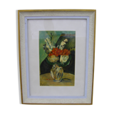 Reproduction of the bouquet in Little Delft, Paul Cézanne