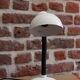 70's white veb narva desk lamp