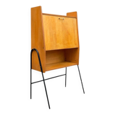 Vintage 1950s asymmetrical wall-mounted secretary desk