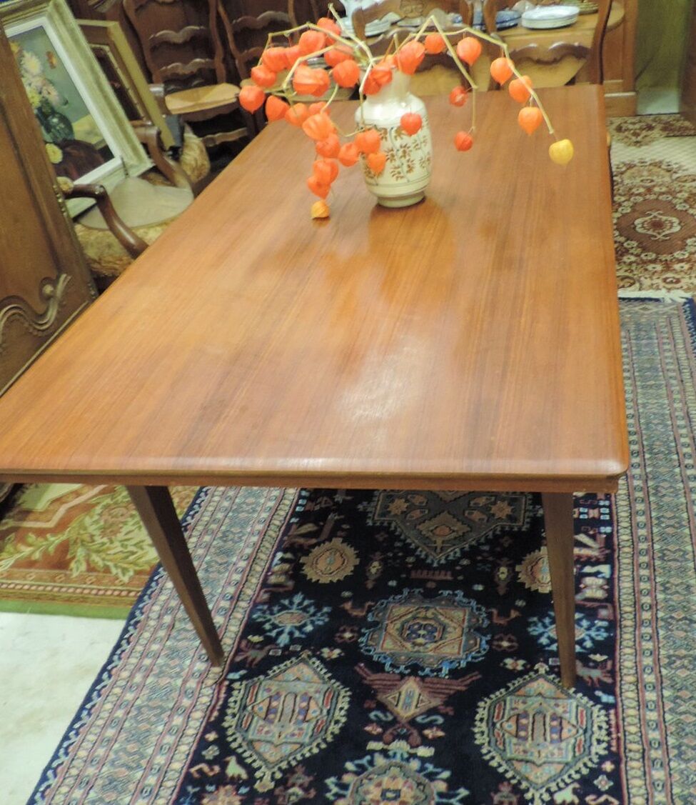 Scandinavian teak table years 70