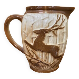 Vintage ceramic pitcher “Deer”