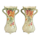 Paire de vases en barbotine St Clément - Réf 1115